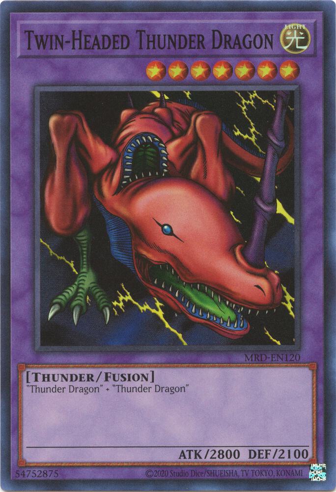 Twin-Headed Thunder Dragon MRD-EN120 image 0
