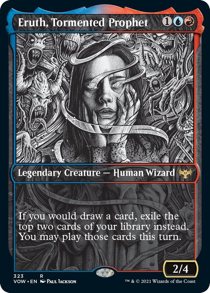 Eruth, Tormented Prophet [Showcase Foil] #323 Magic Innistrad: Crimson Vow image 0