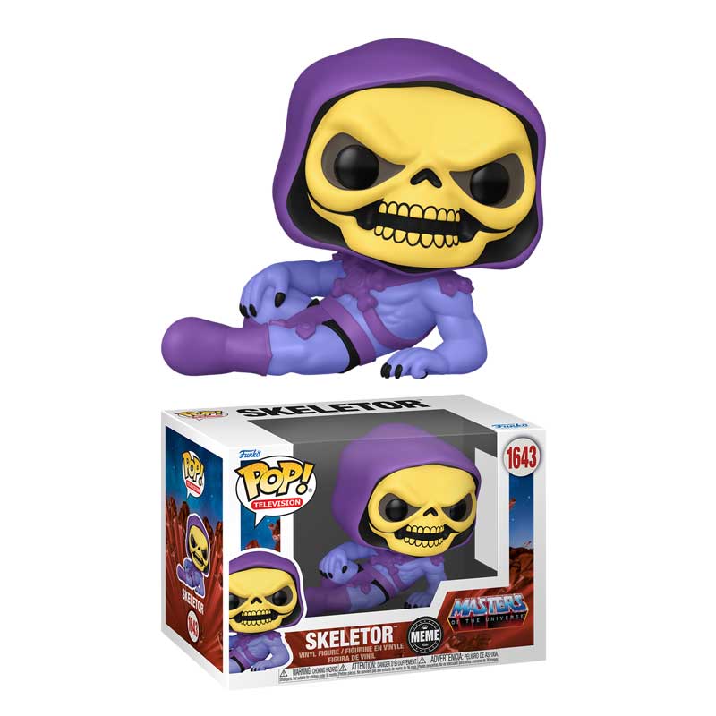 Funko POP! Meme Skeletor Laying Down #1643 image 0