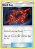 Beast Ring #102 Pokemon Forbidden Light image 0