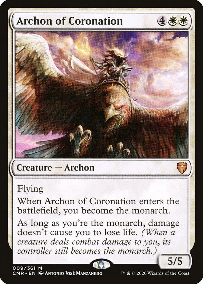 Archon of Coronation #9 [Foil] Magic Commander Legends image 0
