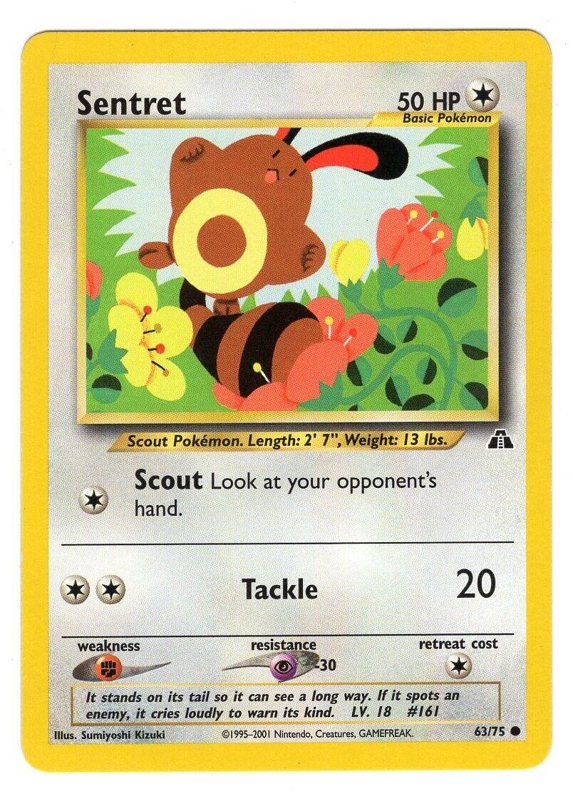 Sentret #63 Pokemon Neo Discovery (LP) image 0