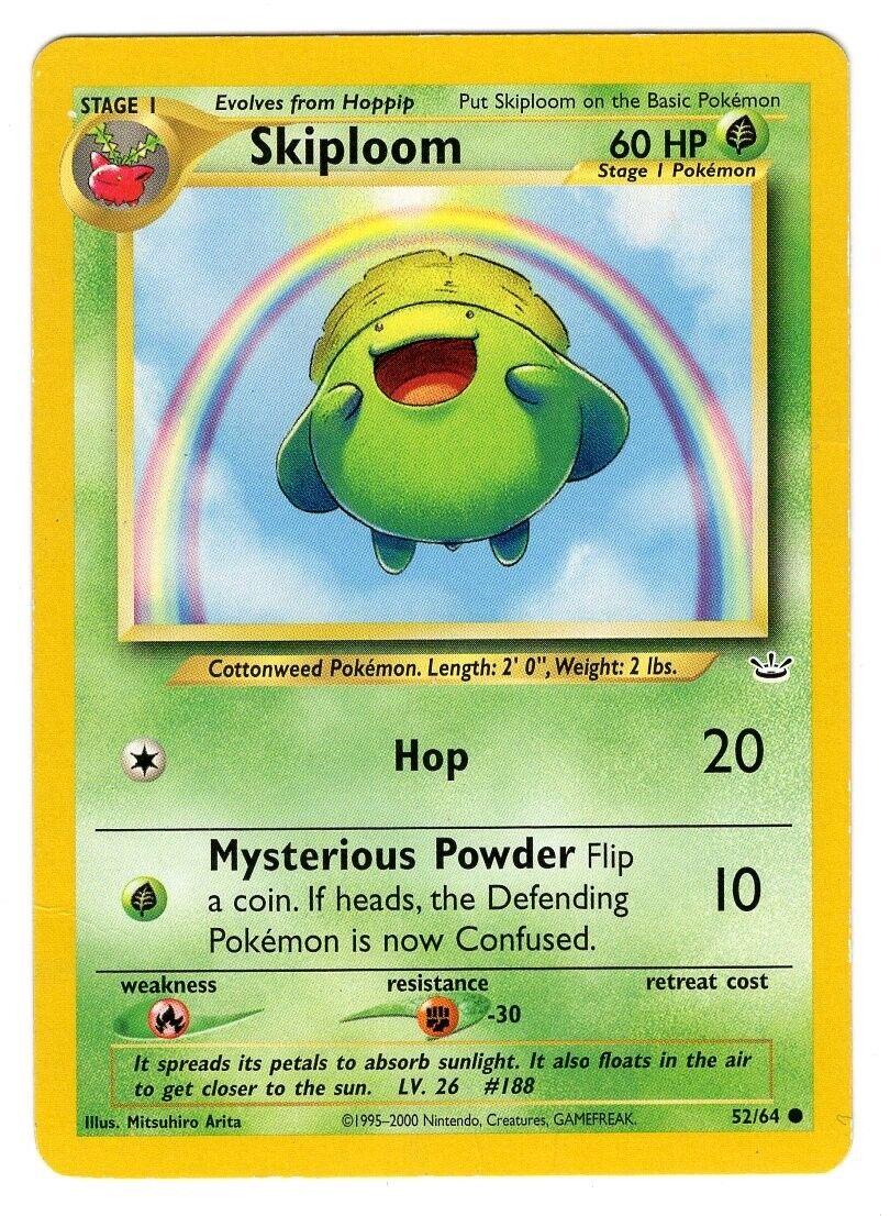 Skiploom #52 Pokemon Neo Revelation (LP) image 0