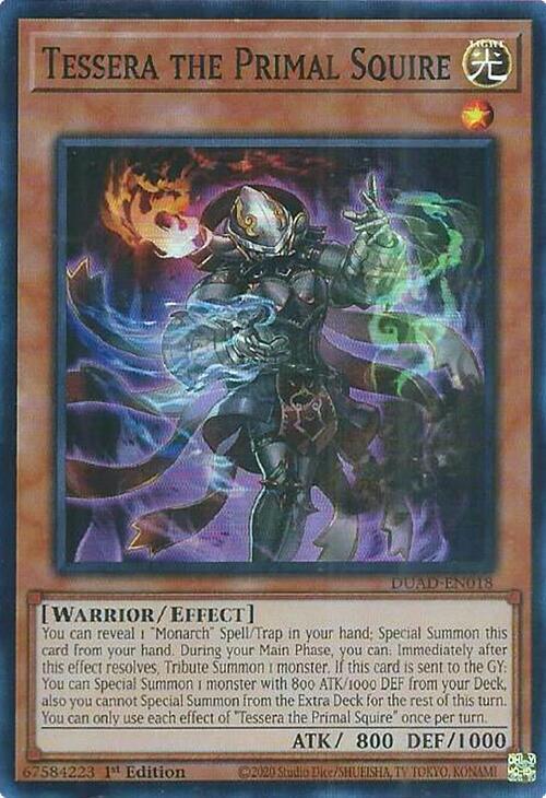 Tessera the Primal Squire DUAD-EN018 image 0