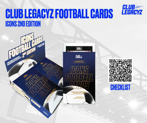 2025 Club Legacyz Icon Soccer Cards 2nd Edition image 0
