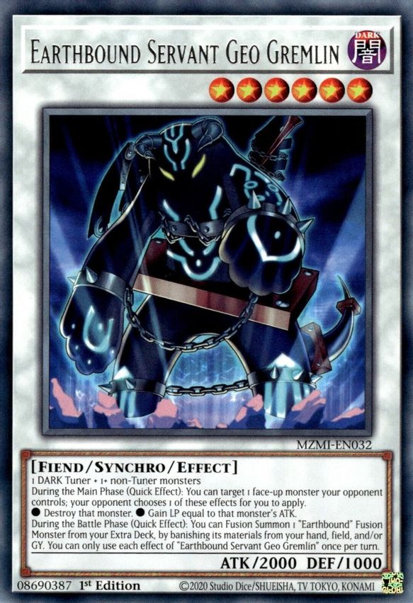 Earthbound Servant Geo Gremlin MZMI-EN032 image 0