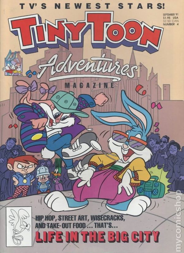Tiny Toon Adventures Magazine [Newsstand] #4 (1990) image 0