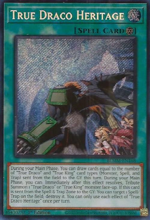 True Draco Heritage [Secret Rare] BLMM-EN168 image 0
