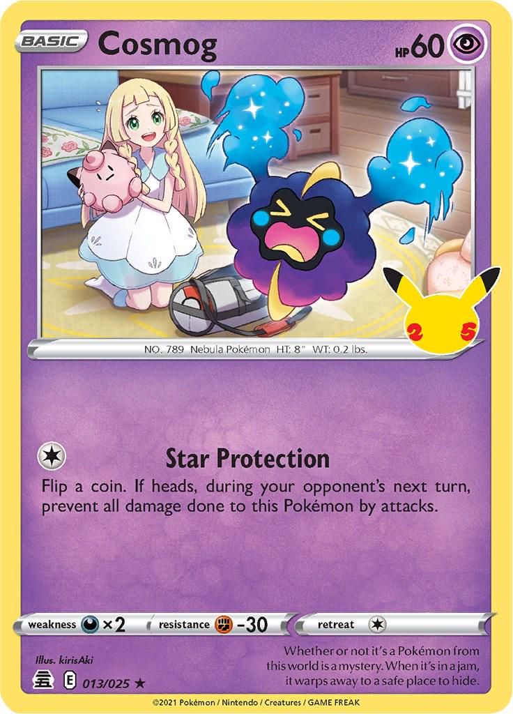 Cosmog #13 Pokemon Celebrations image 0
