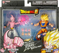 Dragon Ball Super: Dragon Stars Series Battle Pack- Majin Buu Final vs. Super Saiyan 3 Goku [Battle Damage Ver.] Action Figure