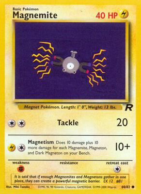Magnemite #60 Pokemon Team Rocket (MP) image 0