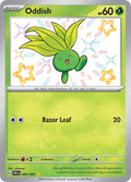 Oddish #92 Pokemon Paldean Fates image 0