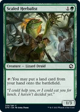 Scaled Herbalist #204 Magic Adventures in the Forgotten Realms image 0