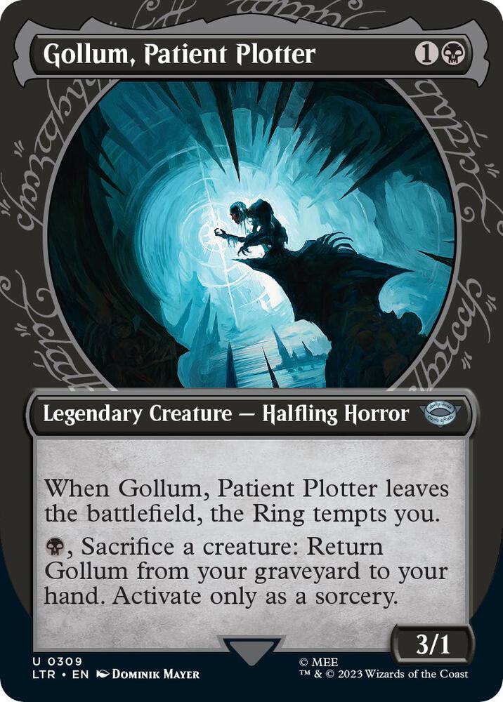 Gollum, Patient Plotter [Showcase] #309 Magic Lord of the Rings image 0