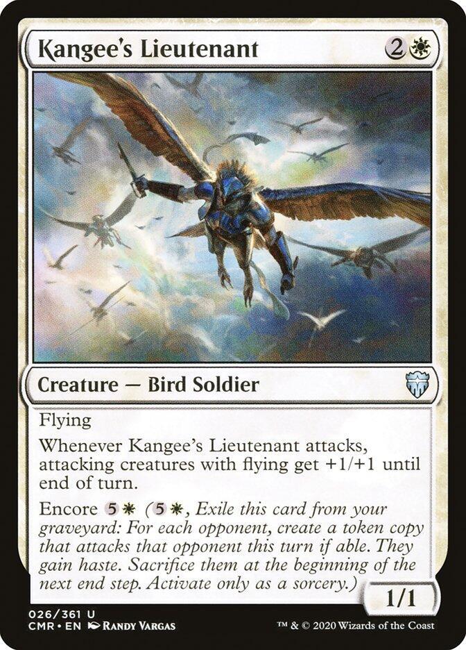 Kangee's Lieutenant [Foil] #26 Magic Commander Legends image 0