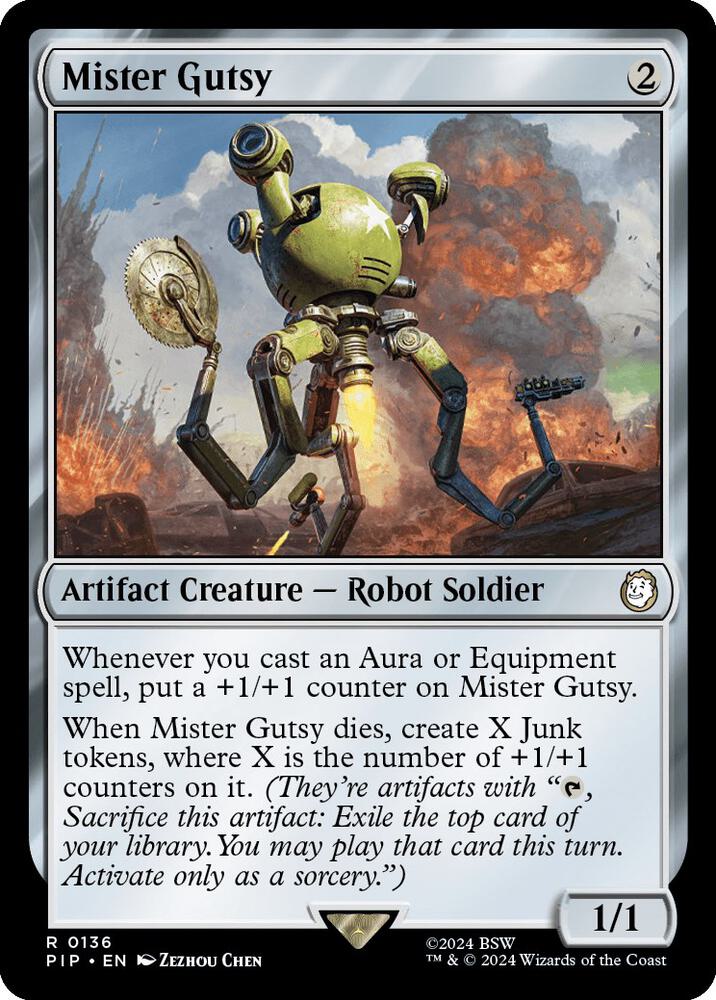 Mister Gutsy #136 Magic Fallout image 0