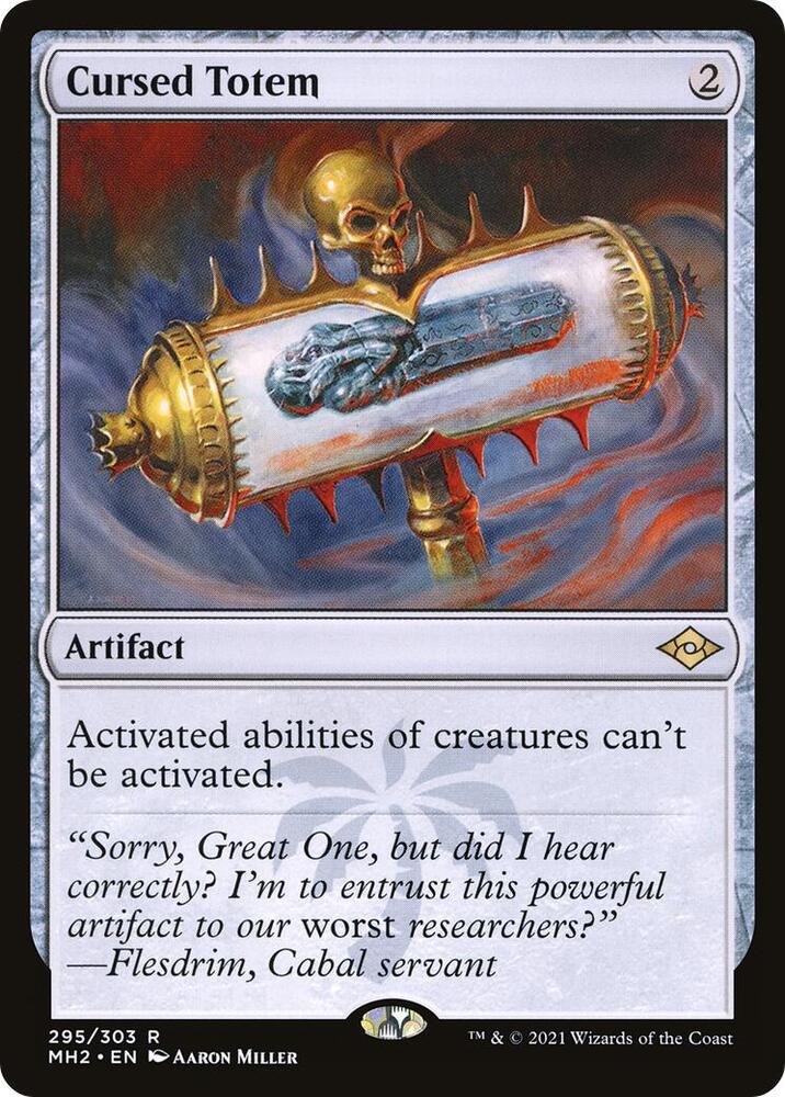 Cursed Totem #295 Magic Modern Horizons 2 image 0