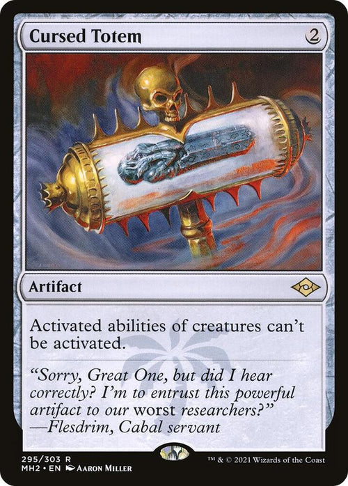 Cursed Totem #295 Magic Modern Horizons 2 image 0