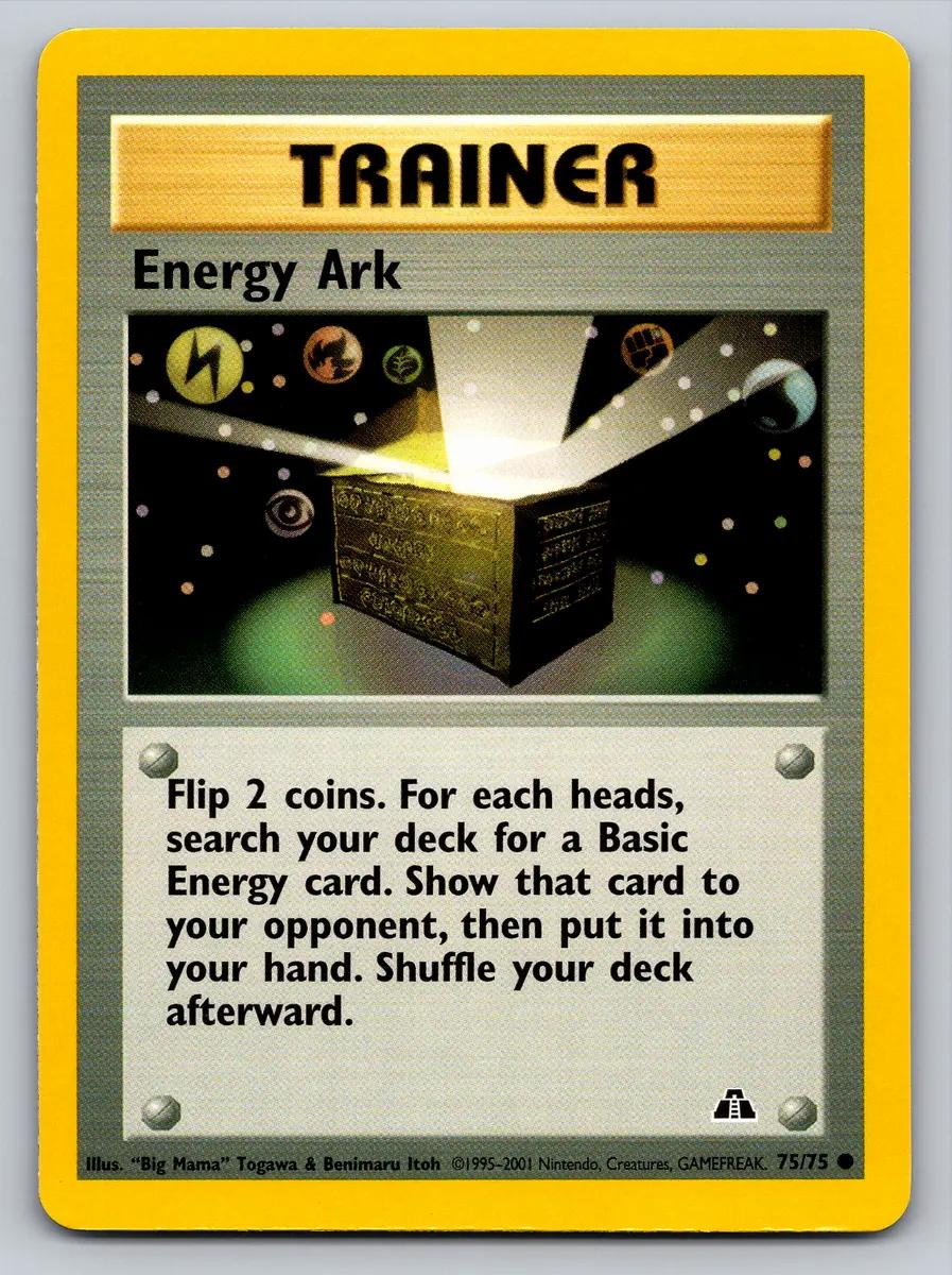 Energy Ark #75 Pokemon Neo Discovery (LP) image 0