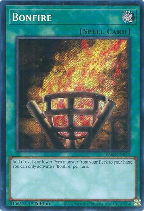 Bonfire [Secret Rare] RA03-EN073 image 0