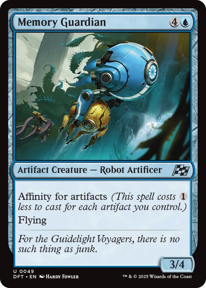 Memory Guardian [Foil] #49 Magic Aetherdrift image 0