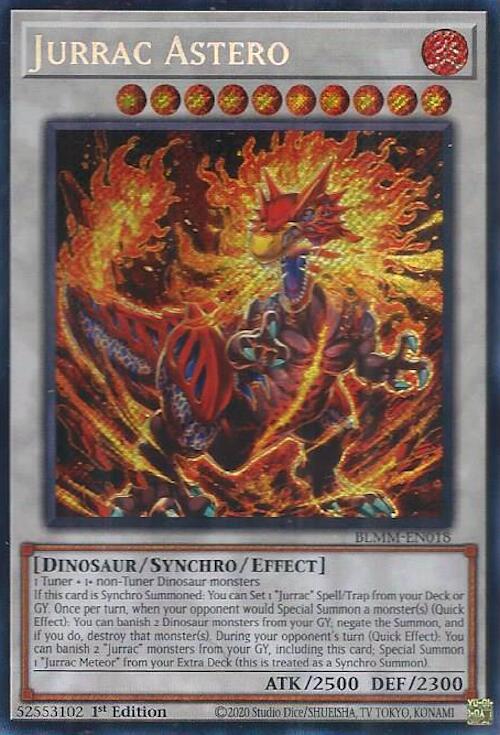 Jurrac Astero [Secret Rare] BLMM-EN018 image 0