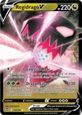 Regidrago V #135 Pokemon Silver Tempest image 0