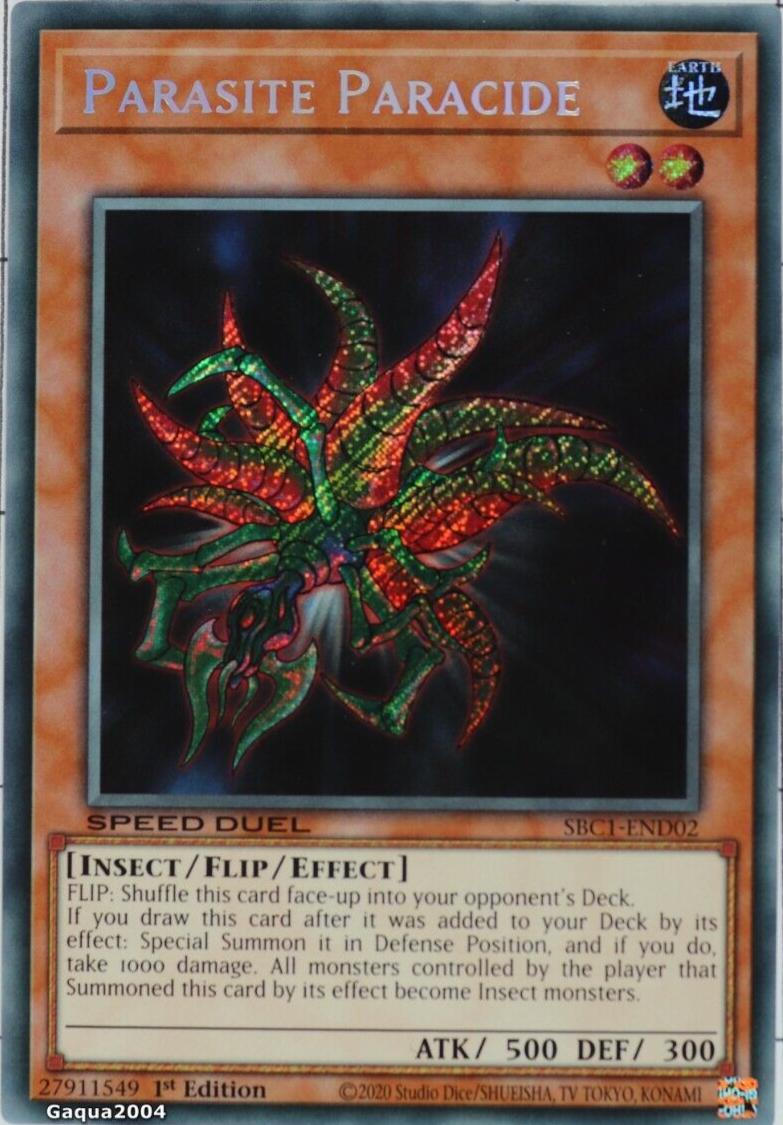 Parasite Paracide SBC1-END02 Secret Rare image 0