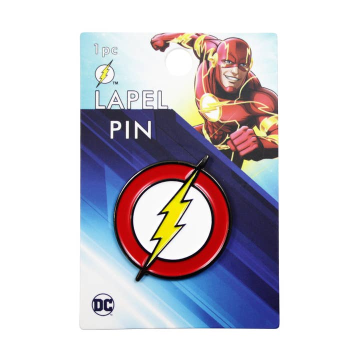 The Flash Logo Enamel Lapel Pin