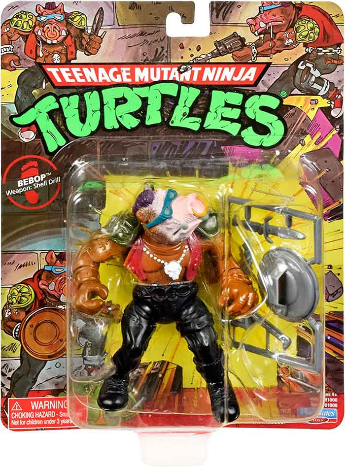 TMNT 5 Inch Action Figure Retro Rotocast Wave 2 - Bebop image 0