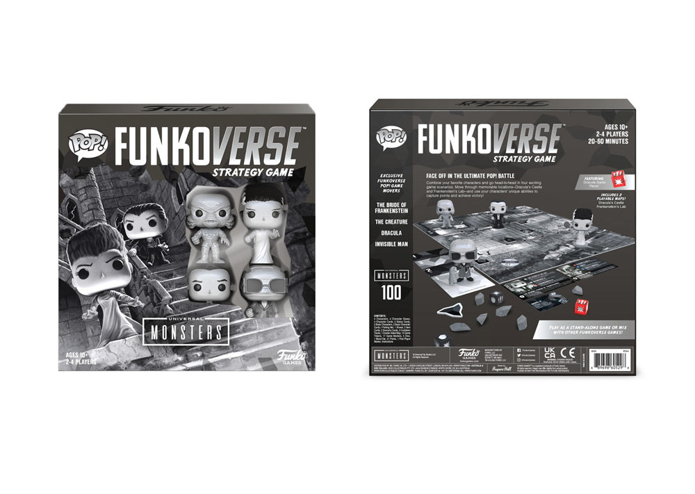 Funkoverse  Universal Monsters 100 Strategy Game image 0