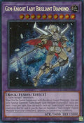 Gem-Knight Lady Brilliant Diamond [Secret Rare] BLMM-EN145 image 0