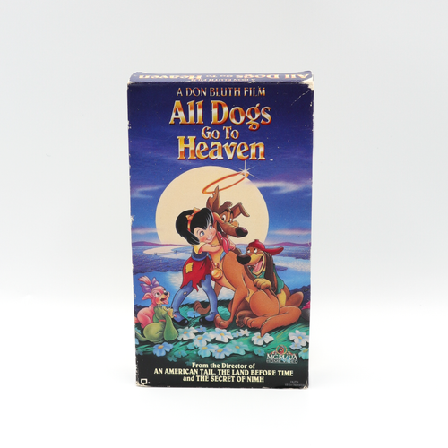 All Dogs Go To Heaven VHS 1989 image 0