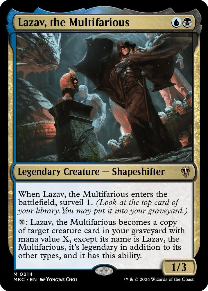 Lazav, the Multifarious #214 Magic Murders at Karlov Manor Commander image 0