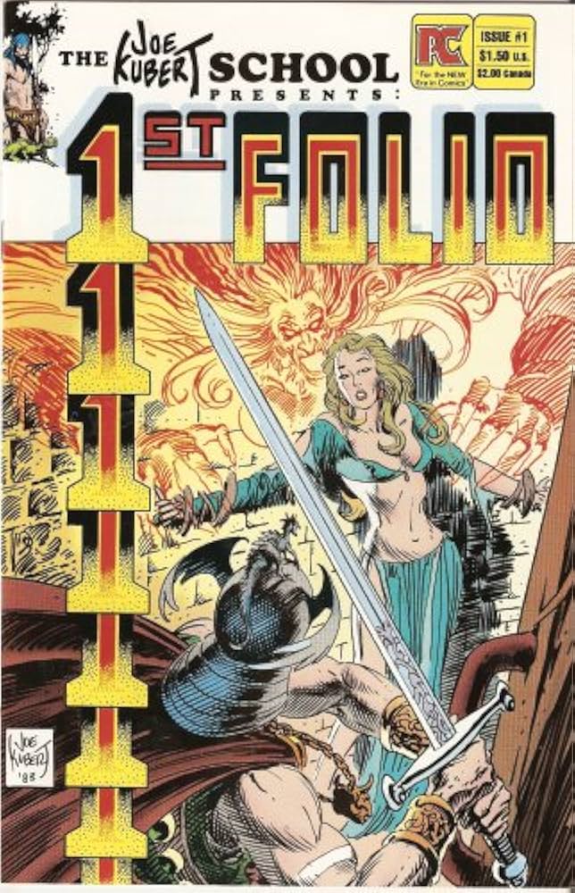 Joe Kubert School Presents 1st Folio #1 Pacific Comics (1984) image 0