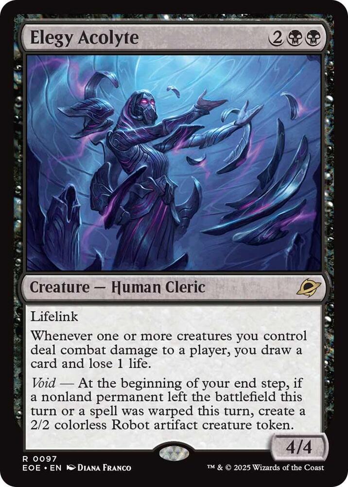 Elegy Acolyte [Foil] #97 Magic Edge of Eternities image 0