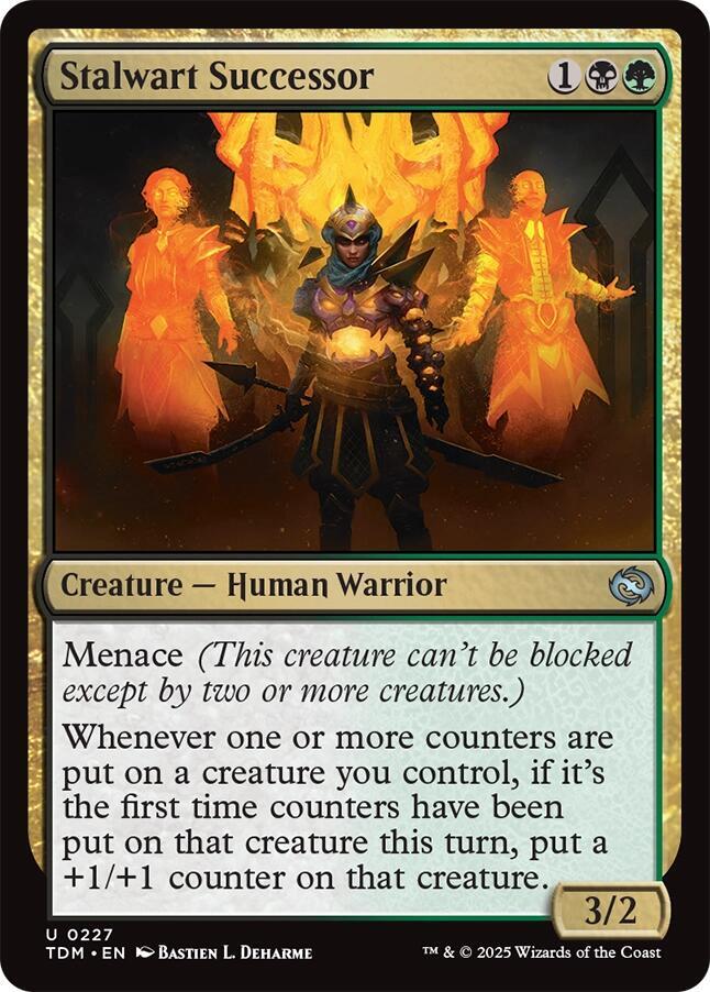 Stalwart Successor [Foil] #227 Magic Tarkir: Dragonstorm image 0