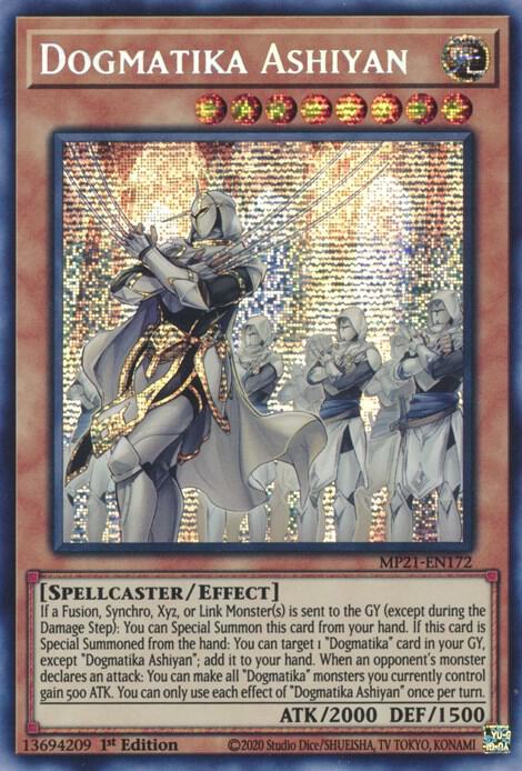 Dogmatika Ashiyan [Secret Rare]  MP21-EN172 image 0