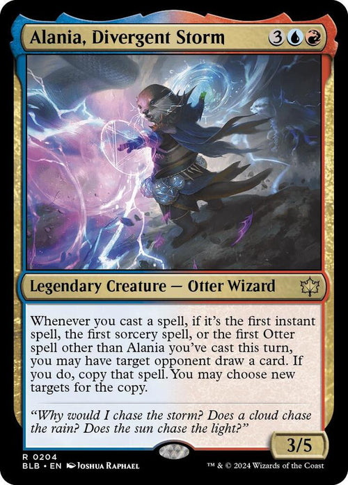 Alania, Divergent Storm #204 Magic Bloomburrow image 0