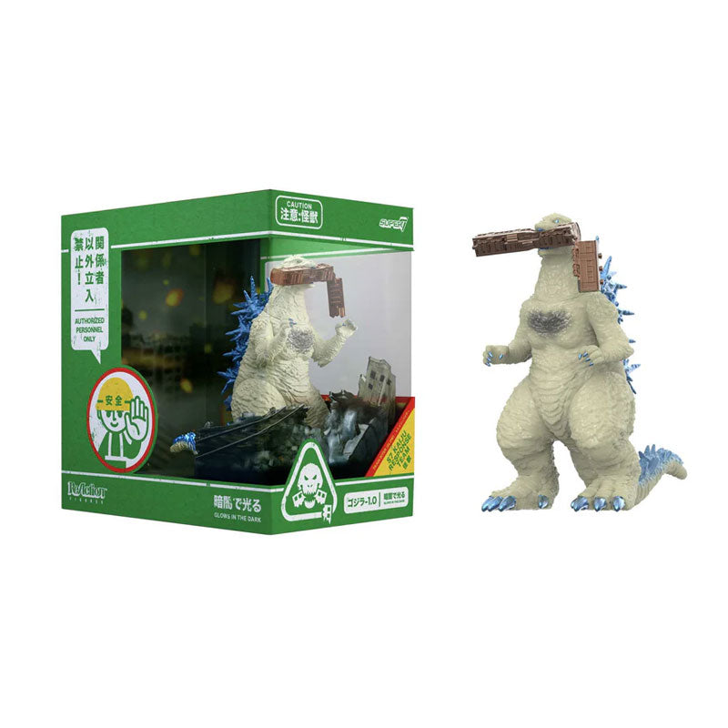 Super7 Toho ReAction Godzilla Minus One (Train Biter Glow In The Dark) image 0