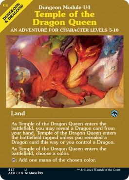 Temple of the Dragon Queen [Dungeon Module] #357 Magic AFR image 0