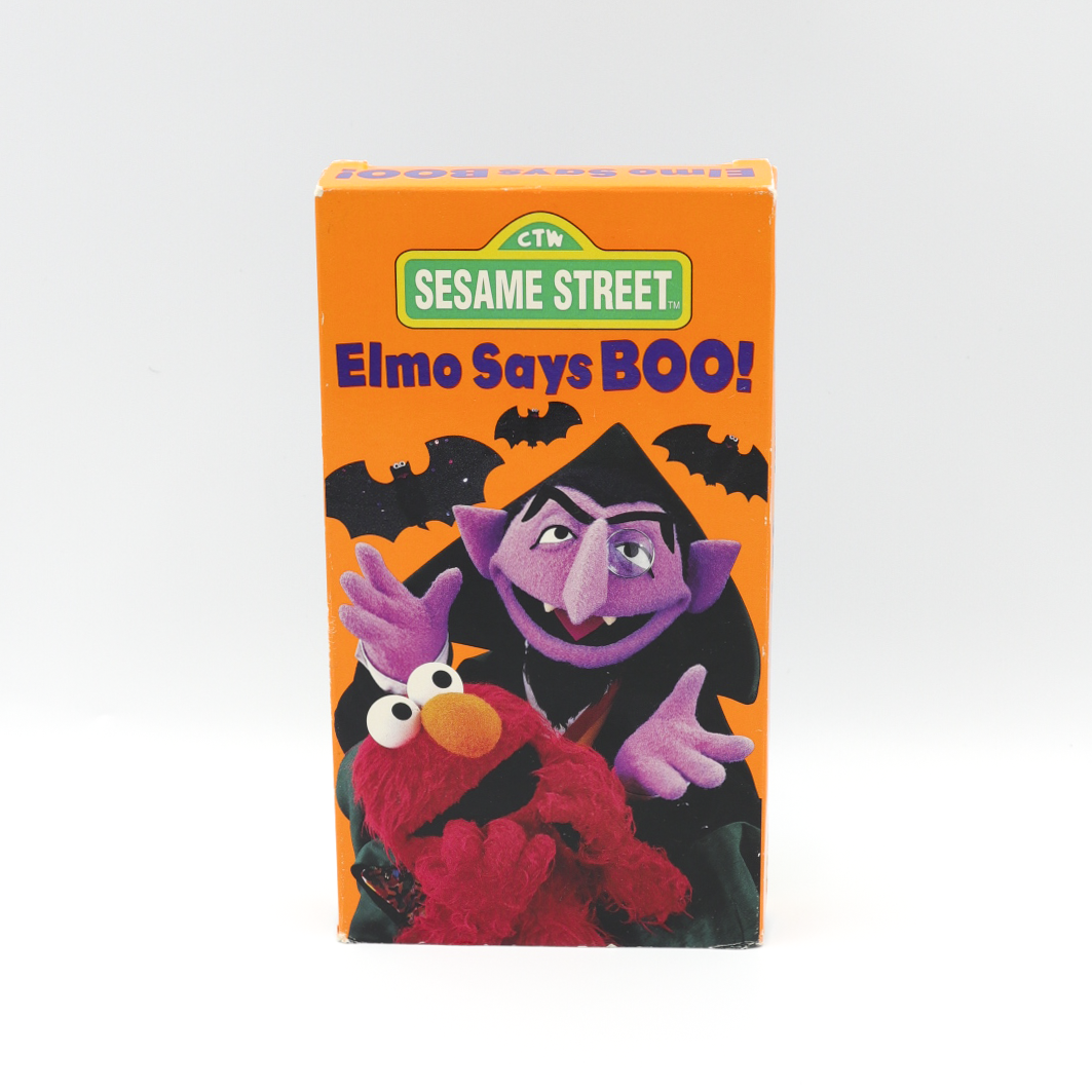 Elmo Says Boo! VHS 1996 image 0