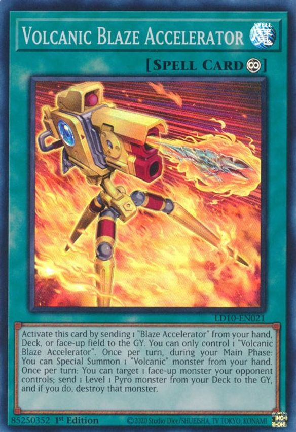 Volcanic Blaze Accelerator LD10-EN021 image 0