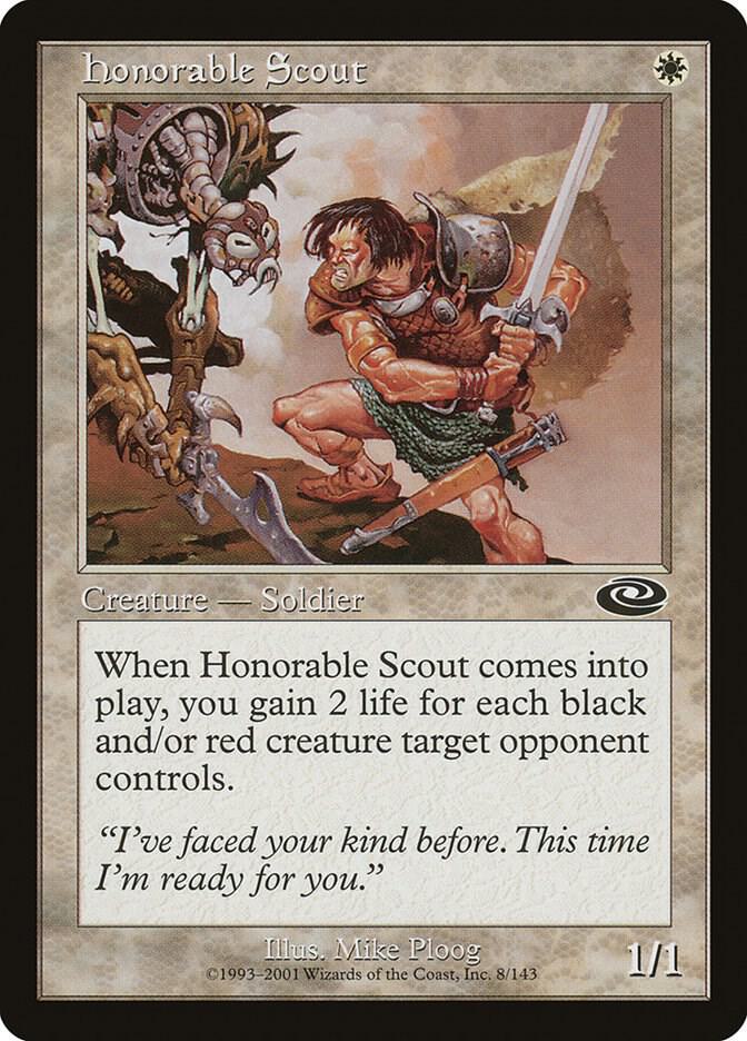 Honorable Scout #8 Magic Planeshift image 0