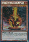 Burner, Dragon Ruler of Sparks [Secret Rare] BLMM-EN123 image 0