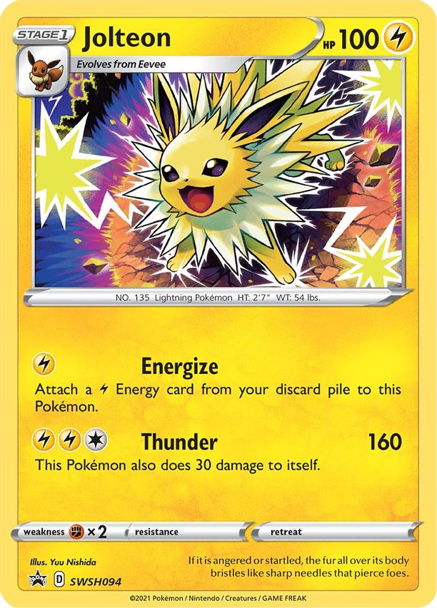 Jolteon #SWSH094 Pokemon Promo image 0