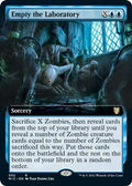 Empty the Laboratory [Extended Art] #52 Magic Midnight Hunt Commander image 0