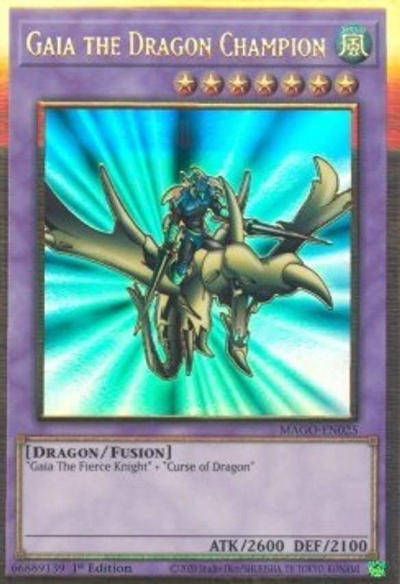 Gaia The Dragon Champion MAGO-EN025 image 0