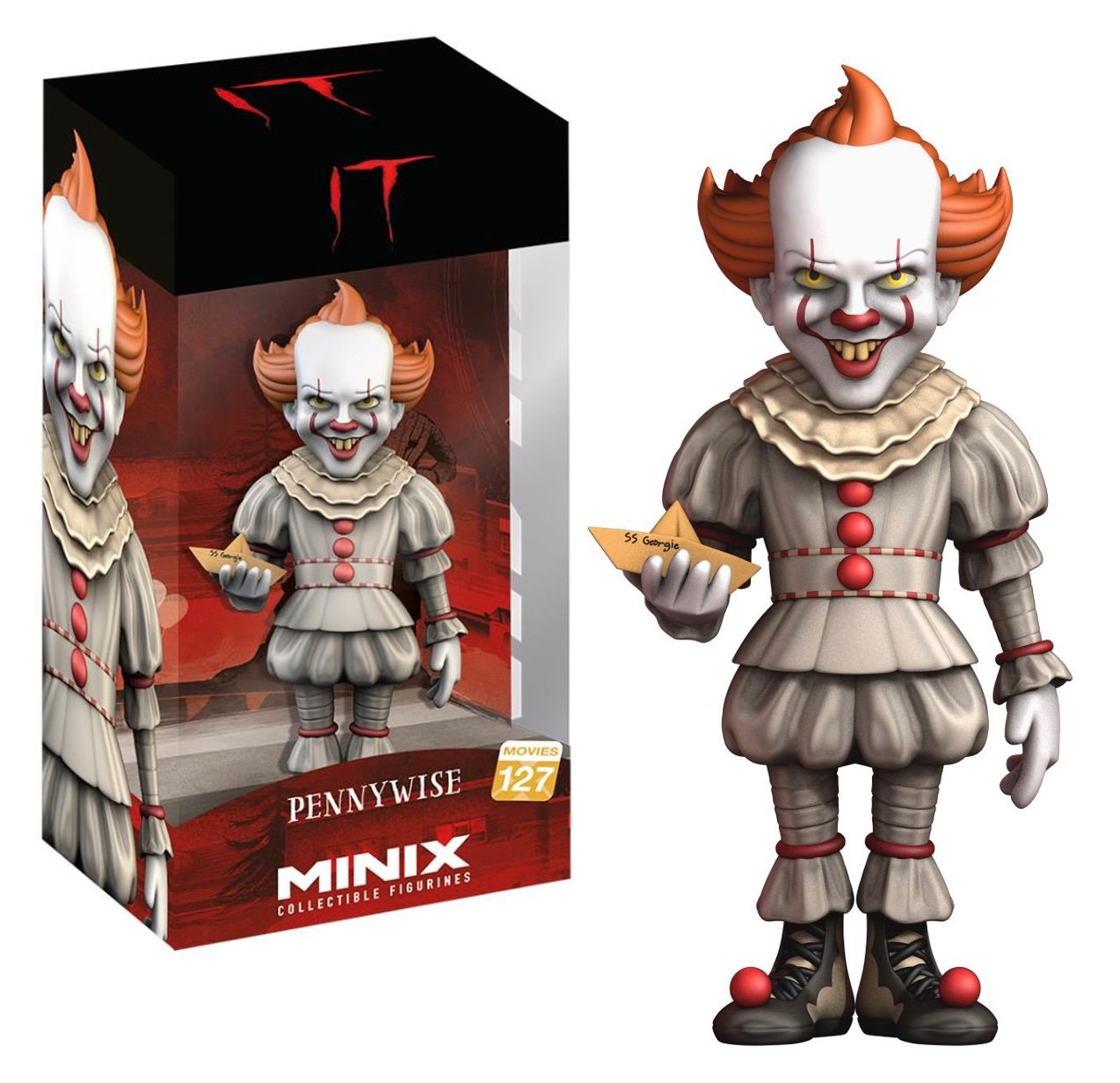 Minix 12cm Pennywise Horror Collectible Figure image 0