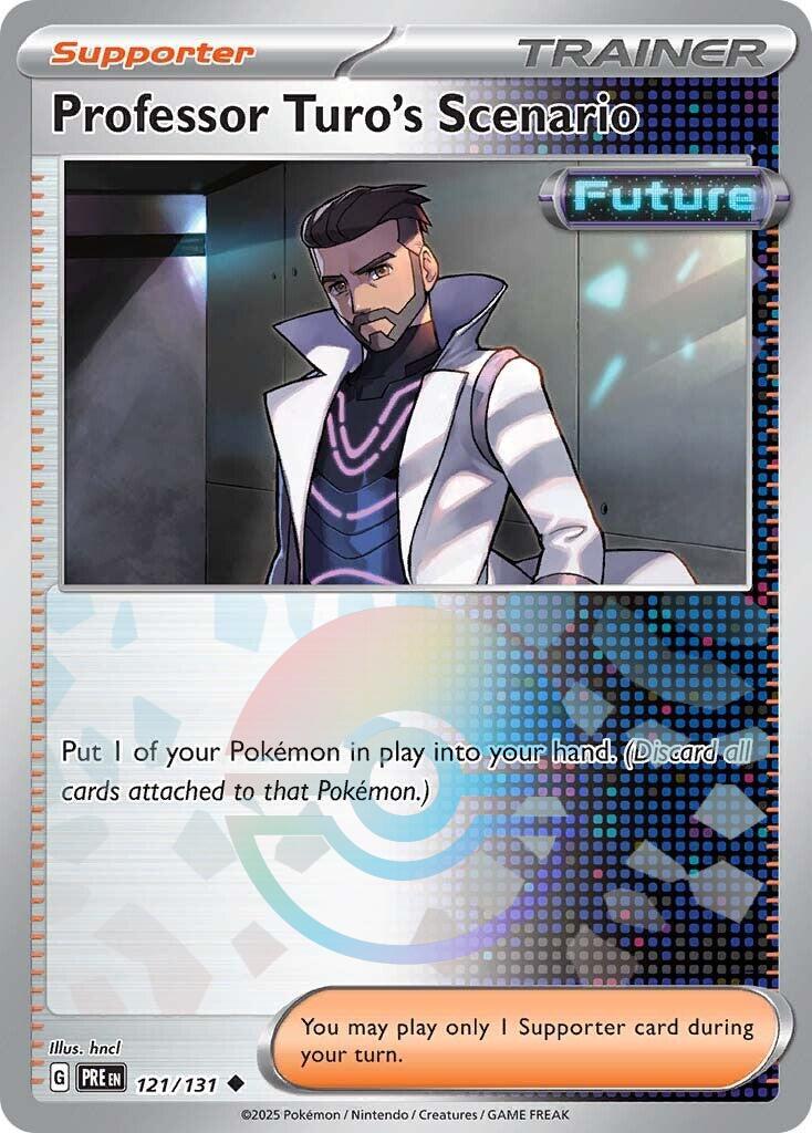 Professor Turo's Scenario [Poke Ball] #121 Pokemon Prismatic Evolutions image 0
